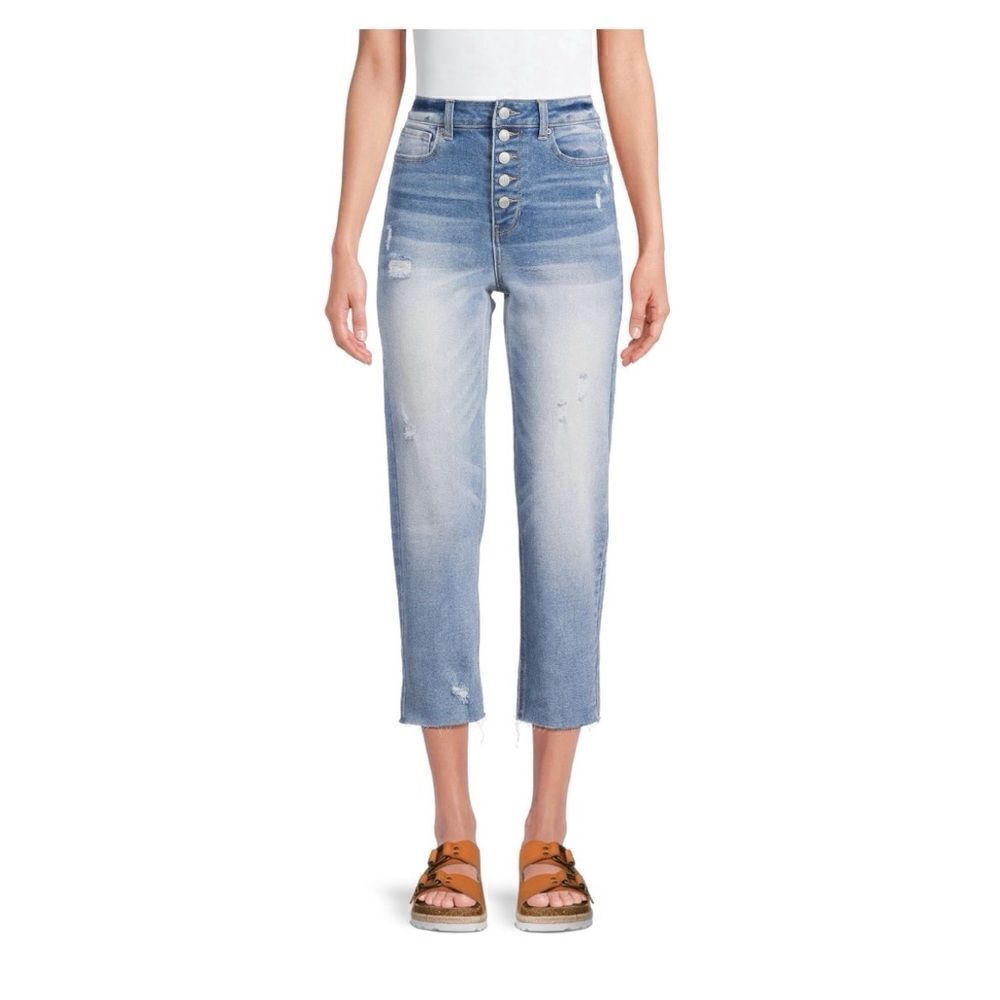 NWT Vanilla Star Authentic Denim Real Cheeky Super High Rise Jeans, Size 3